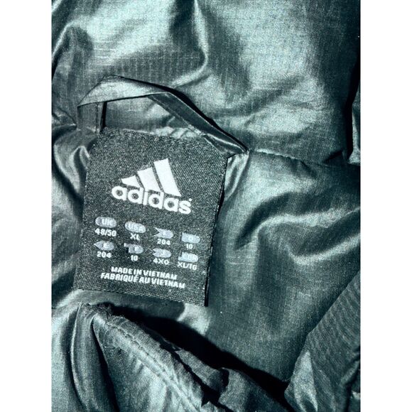 ADIDAS AC Milan Puffer Jacket Men Size XL - Picture 7 of 8